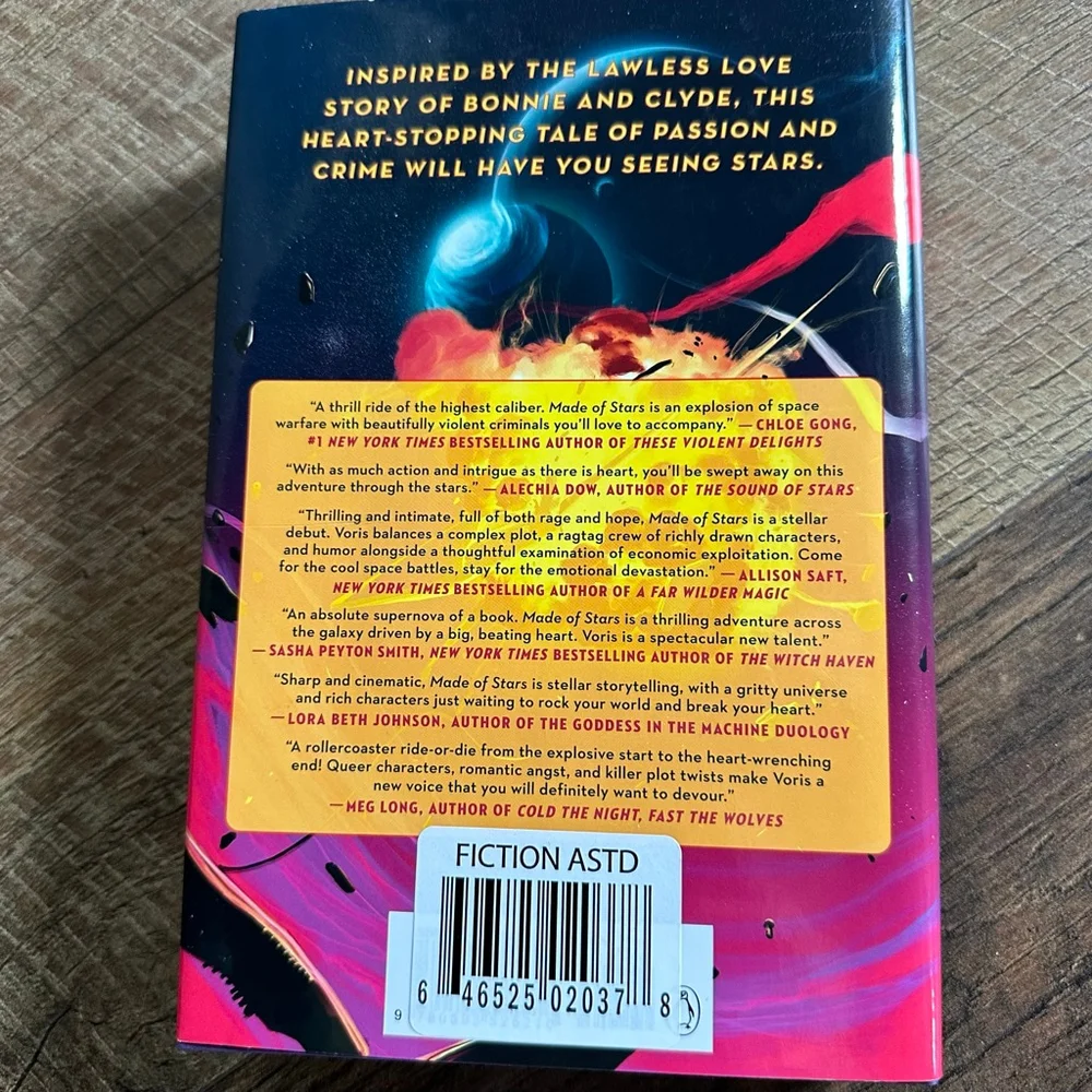 Jenna Voris Made of Stars Book Hardcover